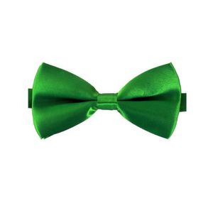 Groene verkleed vlinderstrikje 12 cm voor dames/heren   -