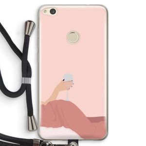 Wine: Huawei Ascend P8 Lite (2017) Transparant Hoesje met koord
