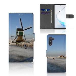 Samsung Galaxy Note 10 Flip Cover Schaatsers