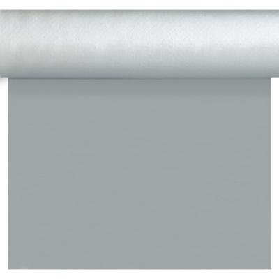 Zilveren tafelloper/placemats - 40 x 480 cm - afknipbaar