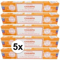 5x Nag Champa wierook Champa 15 gram - thumbnail