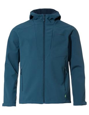 Vaude Cyclone Hooded Softshell Jas Heren Baltic Sea L