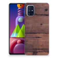 Samsung Galaxy M51 | Bumper Hoesje | Old Wood