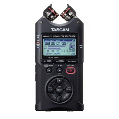 Tascam DR-40X Portable recorder en audio-interface