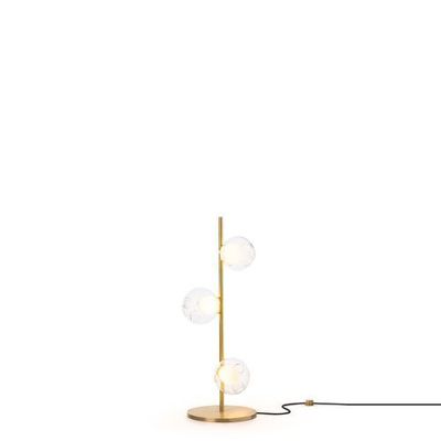 Bocci 28.3 Short Vloerlamp - Transparant - Messing base