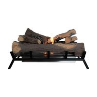 Grate L - Inzetbrander met keramisch hout