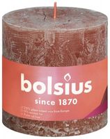 Bolsius Rustiekkaars shine 100/100 suede brown (1 st)