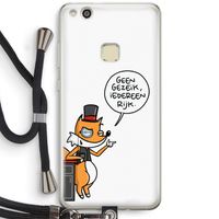 Geen Gezeik: Huawei Ascend P10 Lite Transparant Hoesje met koord