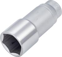 HAZET Dopsleutel 880LG-22 · 3/8 inch (10 mm) vierkant hol · Buiten-zeskant-tractieprofiel · SW 22 mm