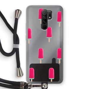Waterijsje: Xiaomi Redmi 9 Transparant Hoesje met koord