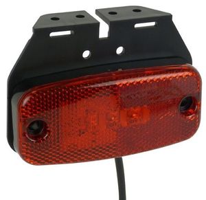 Zijlamp Led rood 9 - 32V 0413966