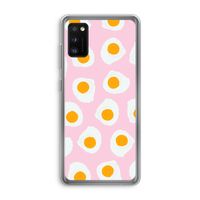 Dancing eggs: Samsung Galaxy A41 Transparant Hoesje