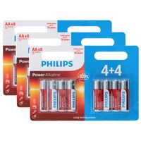 Batterijen Philips - 24x stuks - AA/Penlites - Alkaline - thumbnail