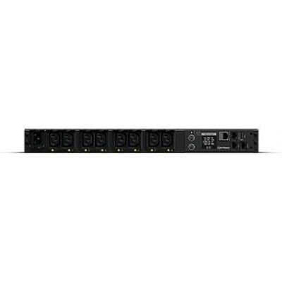 CyberPower PDU41004 energiedistributie 1U Zwart 8 AC-uitgang(en)