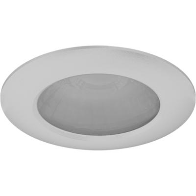 Spot Armatuur GU10 - Pragmi Surge - GU10 Inbouwspot - Rond - Mat Zilver - Aluminium - IP65 - Ø90mm