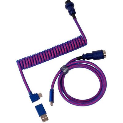 Keychron Premium opgerolde pilotenkabel - Hoekig