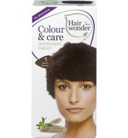 Hairwonder Hairwonder Colour & Care 3 Dark Brown (100ml) - thumbnail