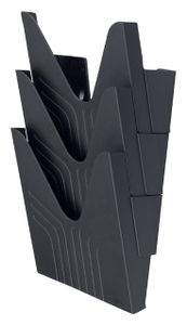 Folderhouder avery wand fo hoog 3vaks nr144 zwart Folderhouder avery wand fo hoog 3vaks nr144 zwart