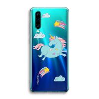 Vliegende eenhoorn: Huawei P30 Transparant Hoesje