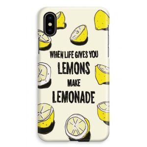 Lemonade: iPhone XS Max Volledig Geprint Hoesje