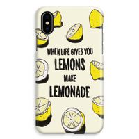 Lemonade: iPhone XS Max Volledig Geprint Hoesje