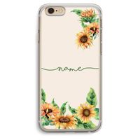 Zonnebloemen: iPhone 6 Plus / 6S Plus Transparant Hoesje