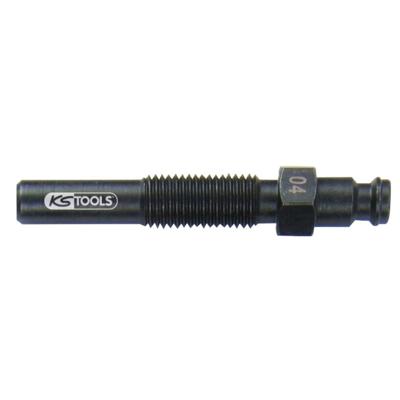 KS Tools 150.3665 Injectoradapter, M10x1,25 met buitenschroefdraad, lengte 70 mm