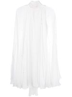 MANURI Ama crystal-embellished dress - Blanc