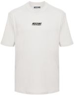 Moschino logo-print cotton T-shirt - Gris - thumbnail