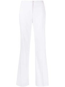 PINKO pantalon plissé à taille haute - Blanc