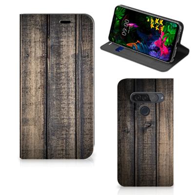 LG G8s Thinq Book | Wallet Case | Steigerhout