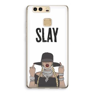 Slay All Day: Huawei P9 Transparant Hoesje