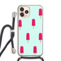 Waterijsje: iPhone 11 Pro Max Transparant Hoesje met koord
