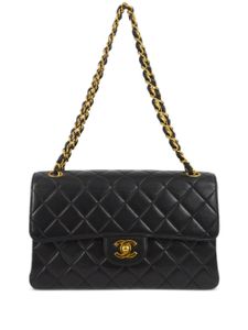 CHANEL Pre-Owned sac porté épaule Double Sided Classic Flap (1995) - Noir