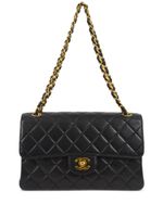 CHANEL Pre-Owned sac porté épaule Double Sided Classic Flap (1995) - Noir - thumbnail