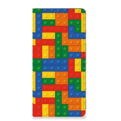 Samsung Galaxy A35 | Hoesje met Magneet | Blokken