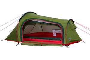 High Peak Sparrow LW Koepeltent 2 persoon/personen Groen, Rood