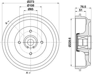 Textar Remtrommel 94037900