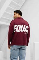 Equalite Elia Longsleeve Polo Heren Donkerrood - Maat XS - Kleur: DonkerroodWit | Soccerfanshop