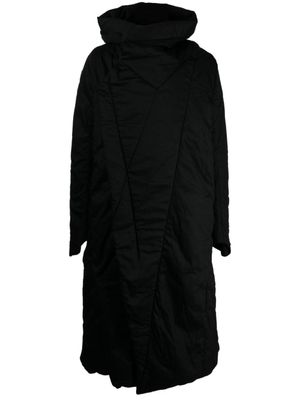 Julius doudoune à coutures apparentes - Noir