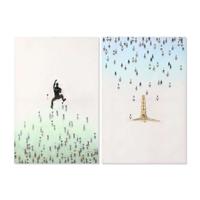 Canvas Home ESPRIT Hars Canvas 80 x 3,5 x 120 cm