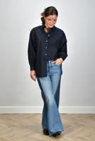 Mother jeans Tux Sidestepper Sneak Fray 11568-1085 double stacked