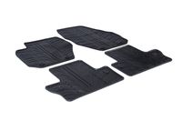Rubbermatten passend voor Volvo S60/V60 2010- (T-Design 4-delig + montageclips) GL0386