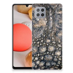 Samsung Galaxy A42 TPU Hoesje Krokodillenprint