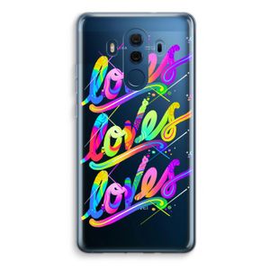 Loves: Huawei Mate 10 Pro Transparant Hoesje