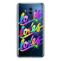 Loves: Huawei Mate 10 Pro Transparant Hoesje