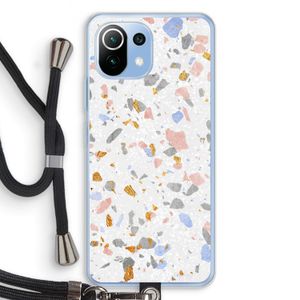 Terrazzo N°8: Xiaomi Mi 11 Lite Transparant Hoesje met koord