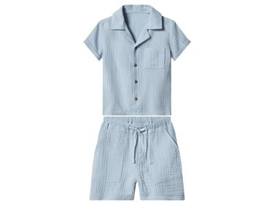 lupilu Mousseline kinderset (Blauw, 110/116) lupilu Mousseline kinderset (Blauw, 110/116)