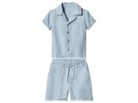 lupilu Mousseline kinderset (Blauw, 110/116)