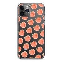 Just peachy: iPhone 11 Pro Transparant Hoesje